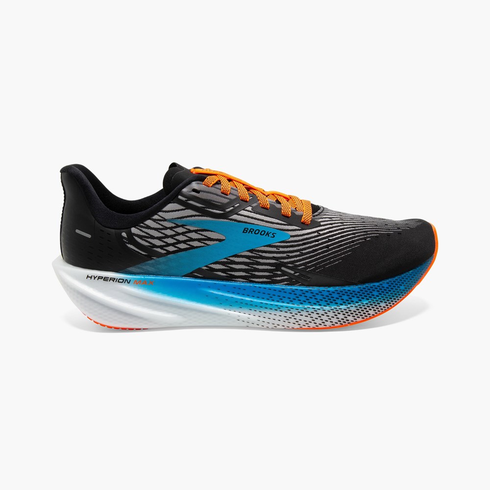 Chaussures Running Route Brooks Hyperion Max Corail Noir Homme | YZC-9796603